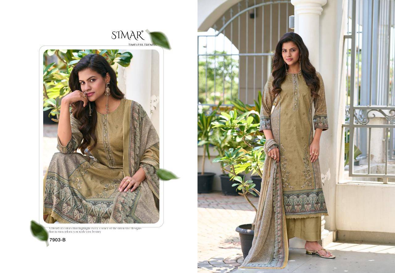 Arushi Prime Glossy 7903A To 7903D Series Beautiful Fancy Stylish Colourful casual wear COTTON Dresses At Wholesale Price